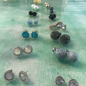 Lot of 14 pair of Earrings